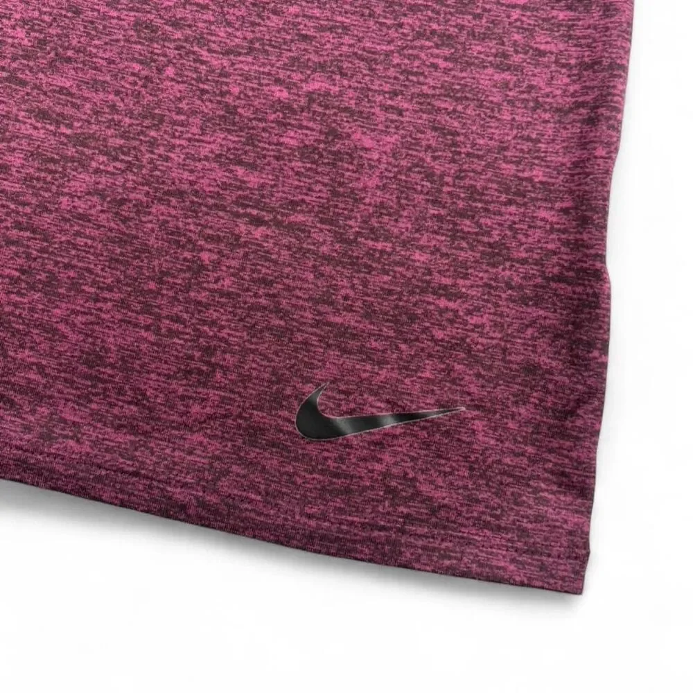 Nike Women’s Dri-FIT Burgundy Athletic T-Shirt | Size Small